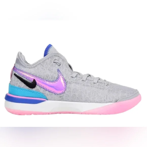 Nike Shoes Nike Lebron James Nxxt Gen Shoes Wolf Grey Pink